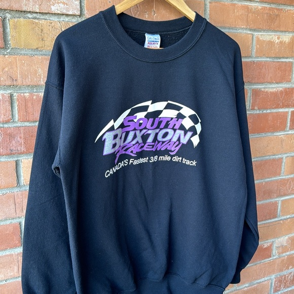 Vintage South Buxton Raceway Crewneck / Medium / Canadas Fastest Track - Picture 2 of 6